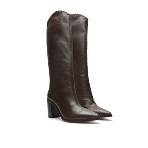 Schutz Vary Brown Leather Boot